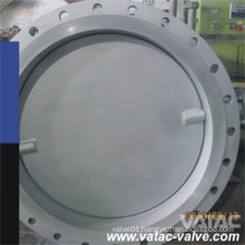 Double Eccentric/Two-Offset Double Flanged Stainless Steel A351 CF8m/Ss316 Butterfly Valve